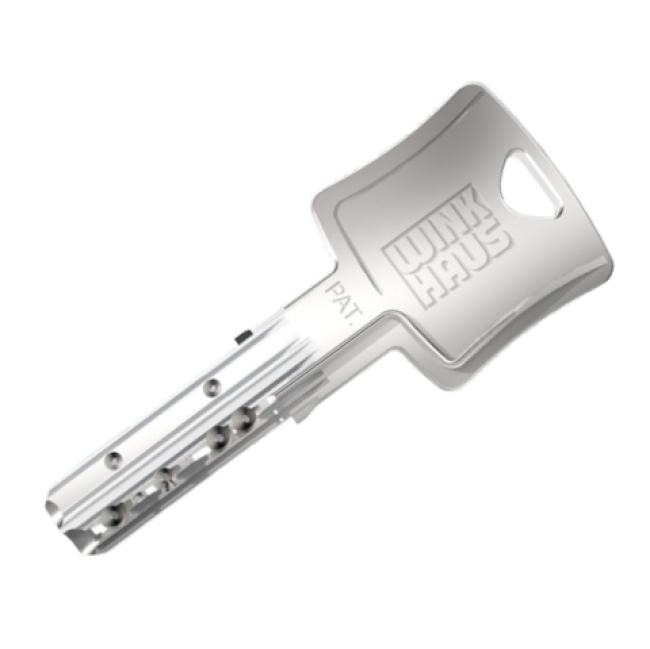 Double de clé pour porte métallique arrière de cave